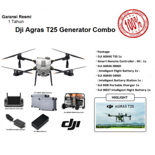 Dji Agras T25 Generator Combo - Dji Agras T 25 Generator Combo Original New Garansi Resmi 1 Tahun